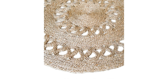 Round Jute Rug - Boho Bali - 120 CM - Ilya - gallery 2
