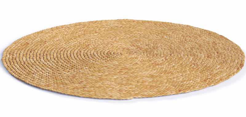 Tapis rond en jute - Boho Bali - 150 CM - Kavya