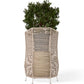 Round Floor Planter - Boho Style - Bohemian - gallery 1