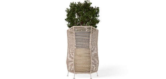 Round Floor Planter - Boho Style - Bohemian - gallery 1