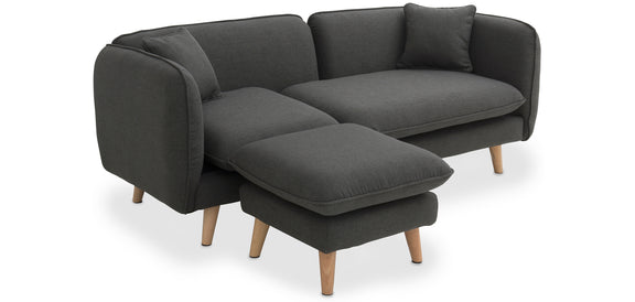 Corner Sofa Reversible 3 Seater with Left or Right Chaise Lounge - Vriga - gallery 5