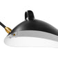 Desk Lamp - Wall Mounted - 2 Arms Black - George - gallery 5