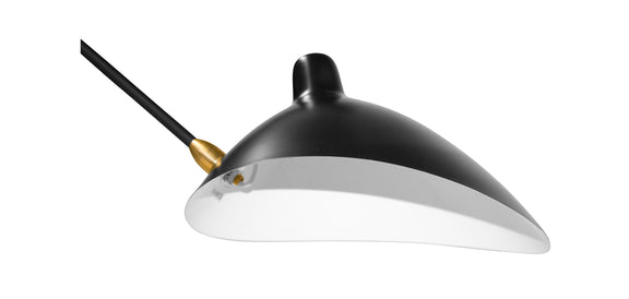 Desk Lamp - Wall Mounted - 2 Arms Black - George - gallery 5