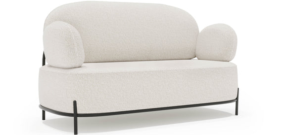 2/3-Seater Sofa - Upholstered in Bouclé Fabric - Baman - gallery 3