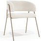 Dining chair - Upholstered in Bouclé Fabric - Charke - gallery 4
