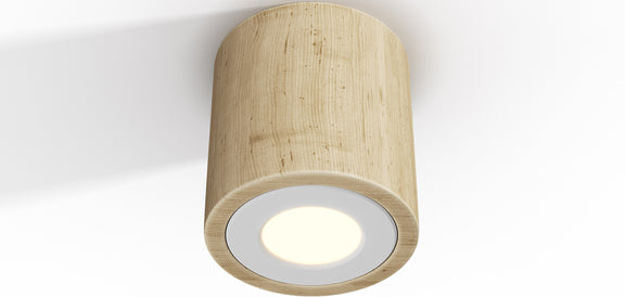 Wooden Ceiling Spotlight - Treva - gallery 4