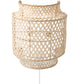 Wall Lamp - Boho Bali Bamboo Design - Hya - gallery 2