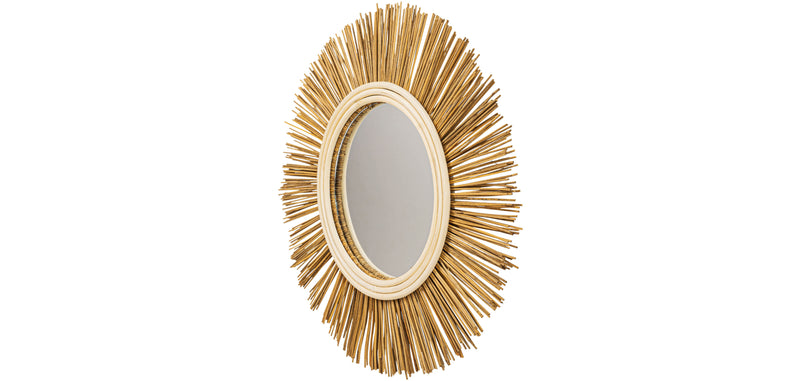 Wall Mirror - Boho Bali Round Design (60 cm) - Loi - gallery 3