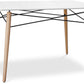Table rectangulaire pour salle à manger - Design scandinave - Bois - Deswick