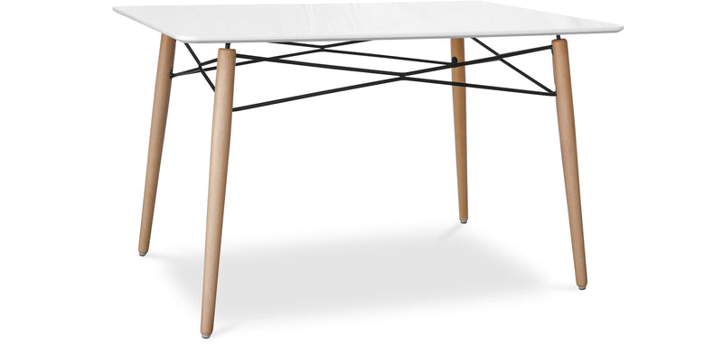 Table rectangulaire pour salle à manger - Design scandinave - Bois - Deswick