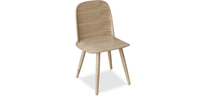 Chaise de salle à manger en bois - Style scandinave - Berd