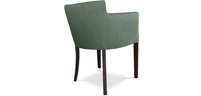 Cadeira de jantar Breily de estilo escandinavo - Tecido