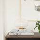 Lampe de table - Lampe de salon designer - Boule de cristal - Bale