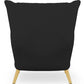 Armchair with Footrest - Upholstery - Grizzly