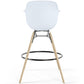 Bar Stool - Scandinavian Design - Wooden Legs - Nordika