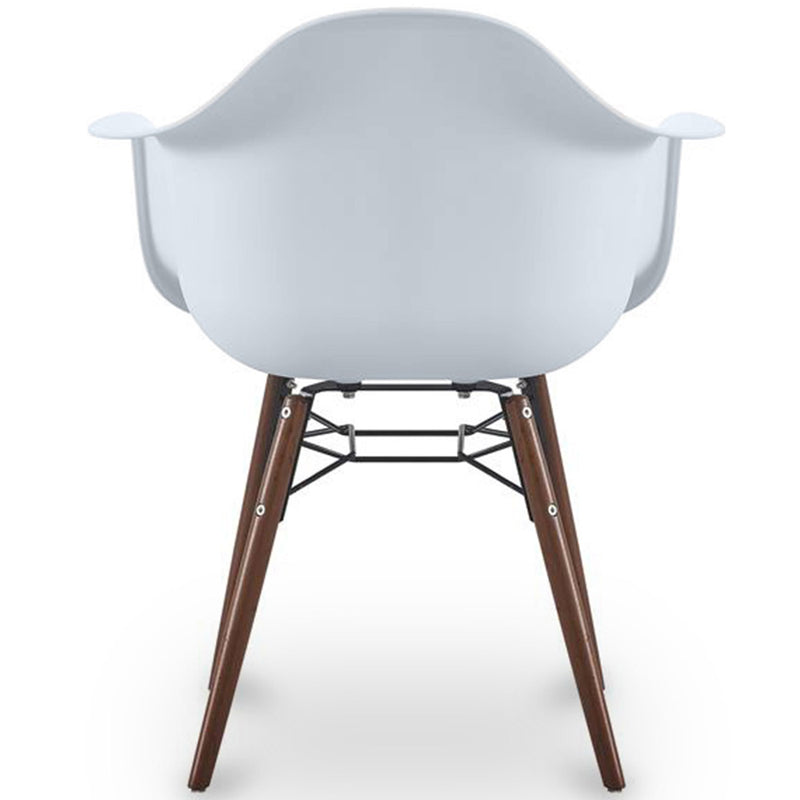 Dining Chair - Scandinavian Design - Dark Wood Legs - Nordika - gallery 3
