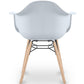Dining Chair Scandinavian Design - Wooden Legs - Nordika - gallery 5