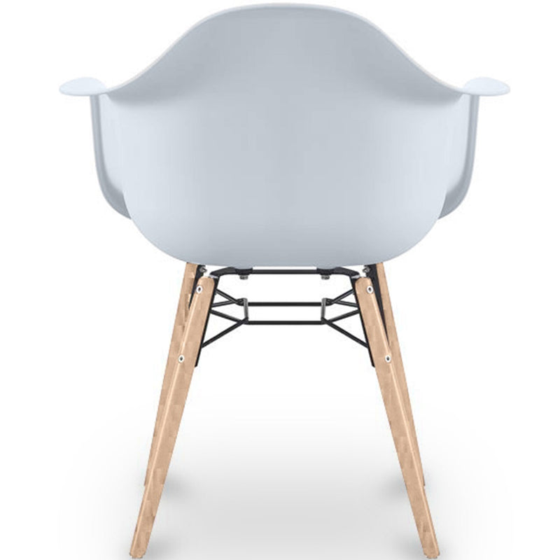 Dining Chair Scandinavian Design - Wooden Legs - Nordika - gallery 5