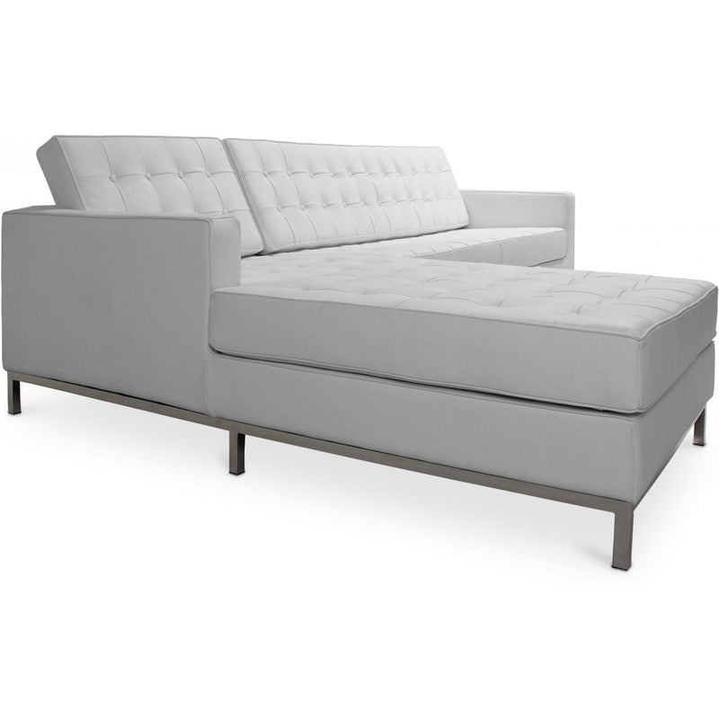 Chaiselongue Design - Cuir recouvert - Nova
