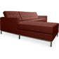 Chaiselongue Design - skóra pokryta - Nova