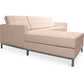 Chaiselongue Design - skóra pokryta - Nova