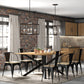 Dining chair - Industrial design - Wood and steel - Stylix