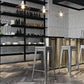 Barkruk - Industrieel design - Staal - 76cm - Stylix