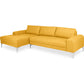Chaise longue avec 5 places - Tissu d'ameublement - Yemy