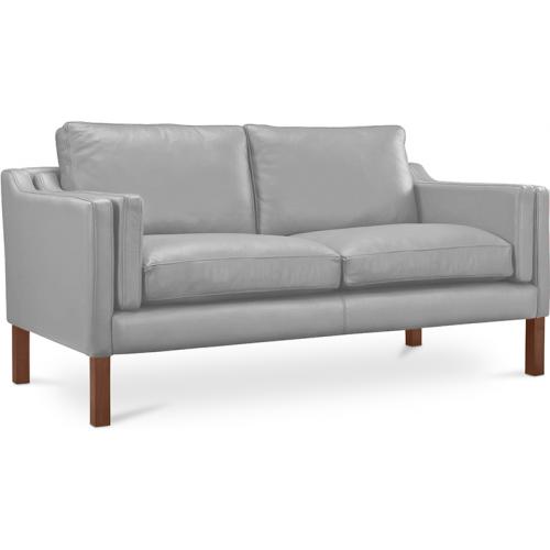 Canapé Revêtu de Similicuir - 2 Places - Chaggai