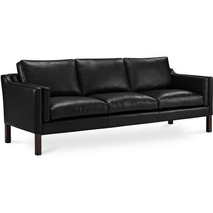 Sofa skórzana - 3 miejsca - Menache