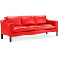 Sofa skórzana - 3 miejsca - Menache