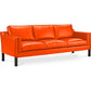 Sofa skórzana - 3 miejsca - Menache