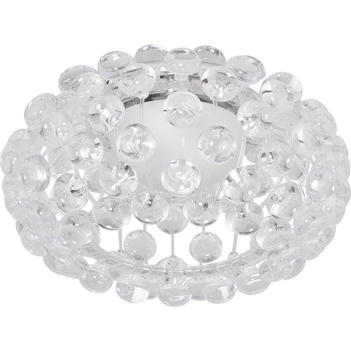 Lampe de plafond - Monture encastrée à boules de verre - 35cm - Savoni