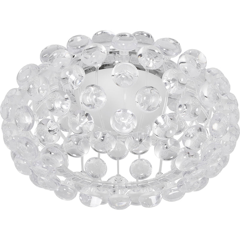 Lampe de plafond - Monture encastrée à boules de verre - 35cm - Savoni