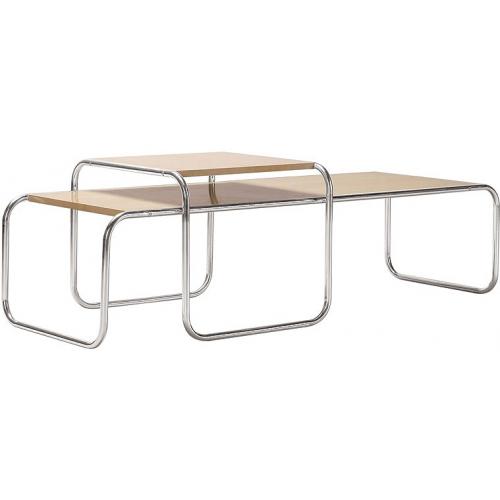Lot de 2 tables basses - Bois et métal - Lacky