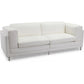 Faux Leather Upholstered Sofa - 2 Seats - Cawa