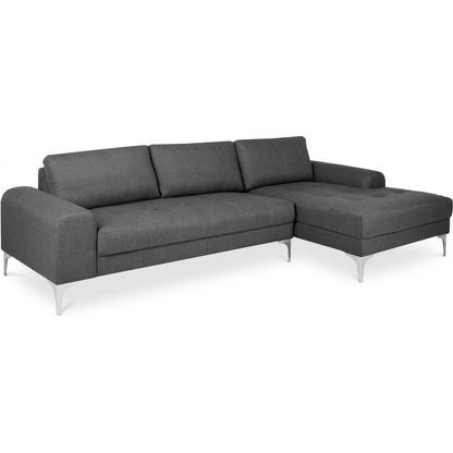 Chaise longue with 5 seats - Upholstery fabric - Yomy