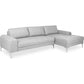 Chaise longue with 5 seats - Upholstery fabric - Yomy