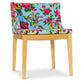 Dining chair - Transparent legs - Patterned design - Mademoiselle