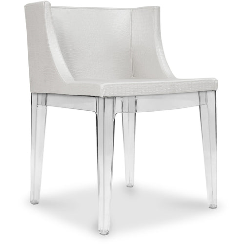 Design Dining Room Chair - Transparent Legs - Mila