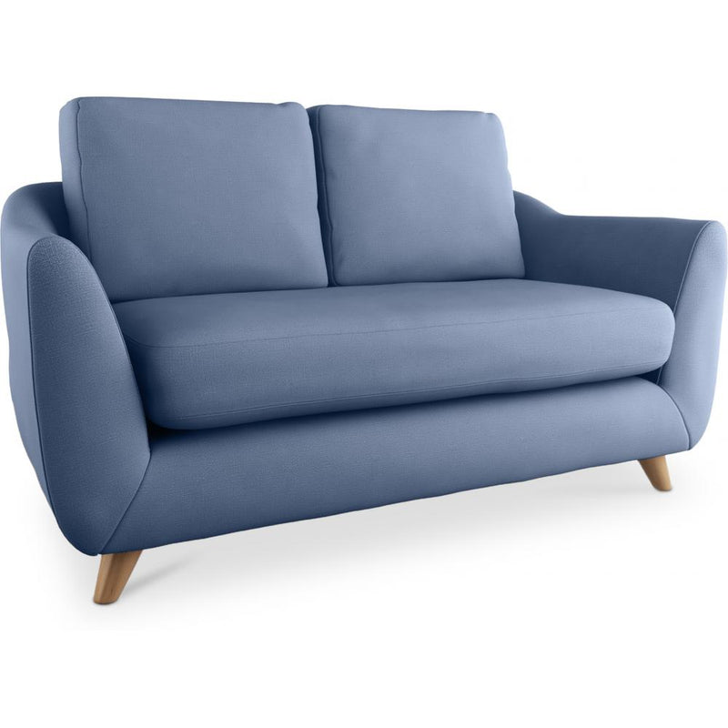 Canapé Revêtu de Lin - Style Scandinave - 2 Places - Gustavo