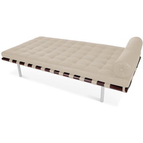 Lit - Divan Design - Tapissé en Cuir - Town