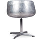 Chaise longue - Design chair - Leather and metal - Cognac