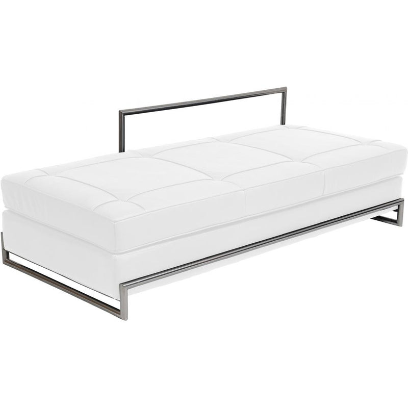 Banc rembourré en similicuir - Dayved