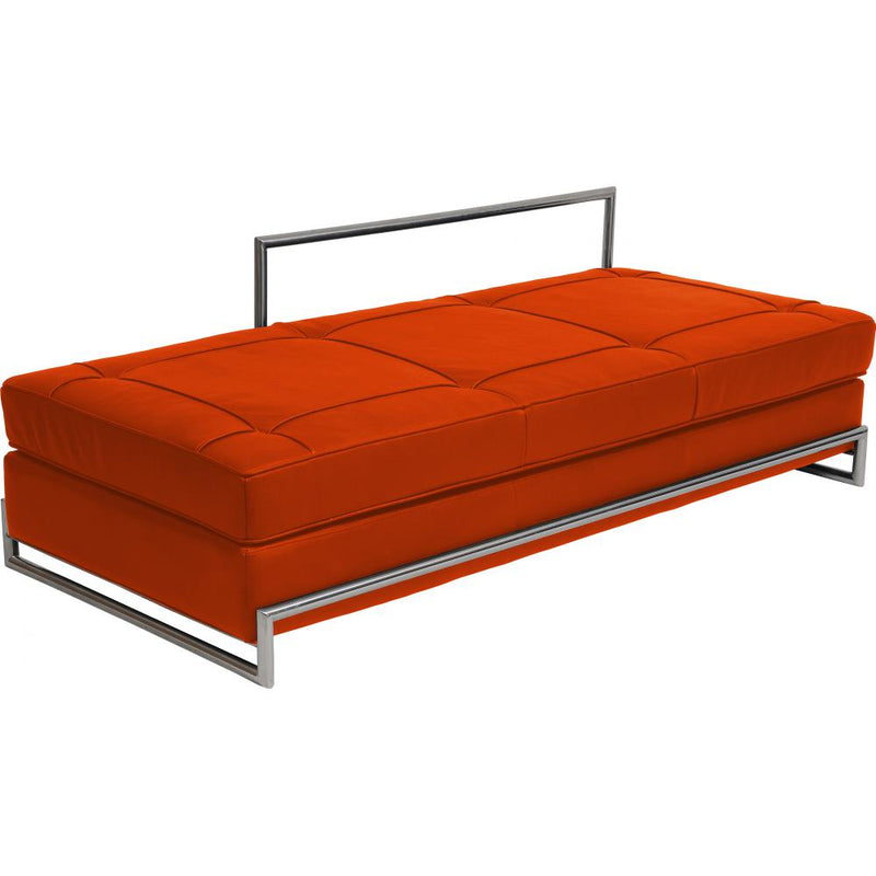 Banc rembourré en similicuir - Dayved