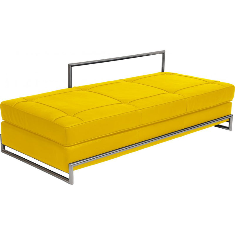 Banc rembourré en similicuir - Dayved