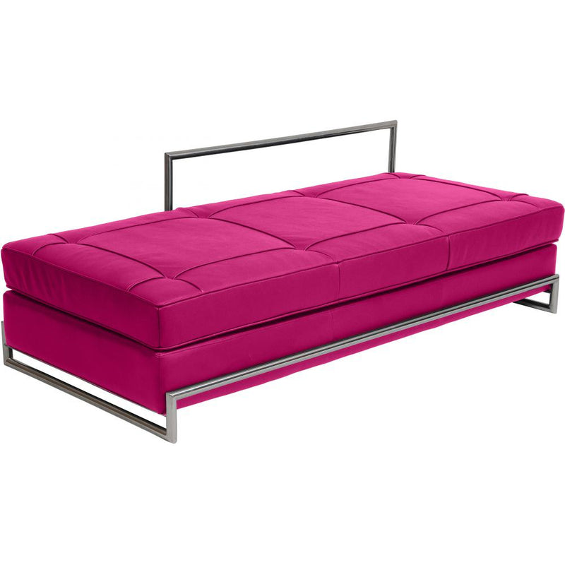 Banc rembourré en similicuir - Dayved