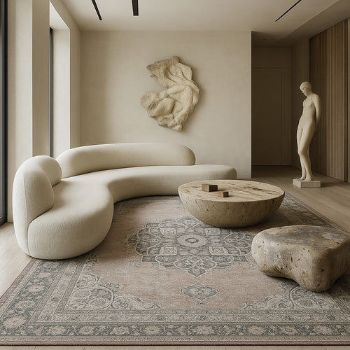 Vintage Oriental Carpet - (290x200 cm) - Tary - gallery 2