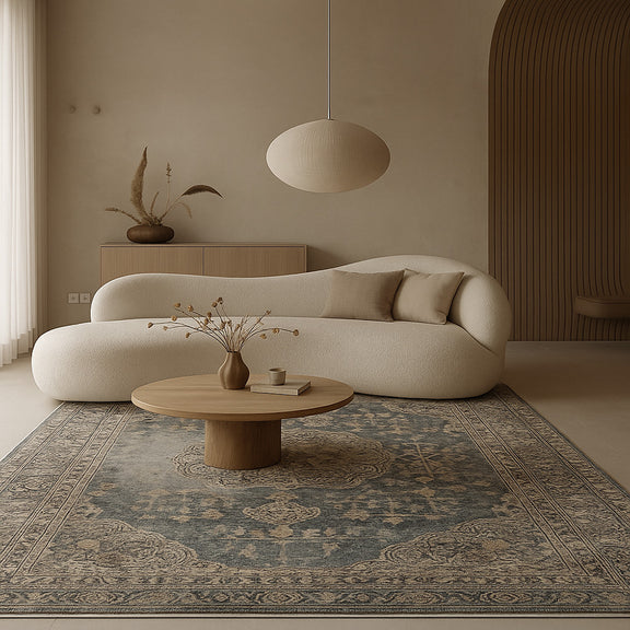 Vintage Oriental Carpet - (290x200 cm) - Areha - gallery 2