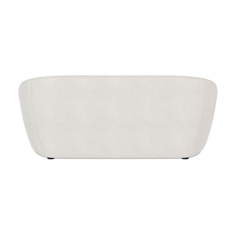 Curved Sofa - 2 Seater - Boucle Fabric - Bold - gallery 8